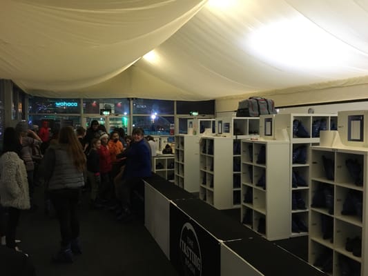 Ice Rink Canary Wharf by null