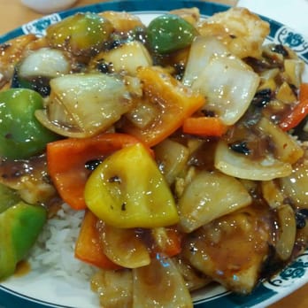 May Mei Restaurant - Fish fillet w/ blk bean sauce over rice - Chinese Near Me - Arcadia, California May Mei Restaurant - Fish fillet w/ blk bean sauce over rice - Chinese Near Me - Arcadia, California