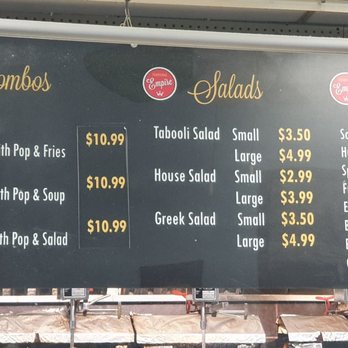 Shawarma Empire - Menu - Middle Eastern Near Me - Scarborough, Ontario