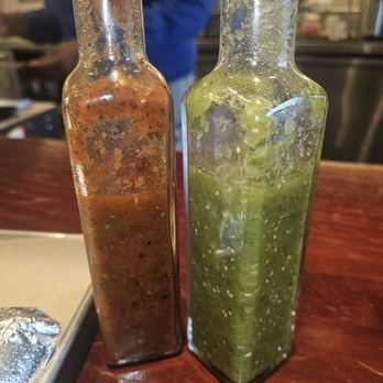 HomeState - Red sauce and green sauce non spicy full of flavor - Tacos Near Me - Pasadena, California