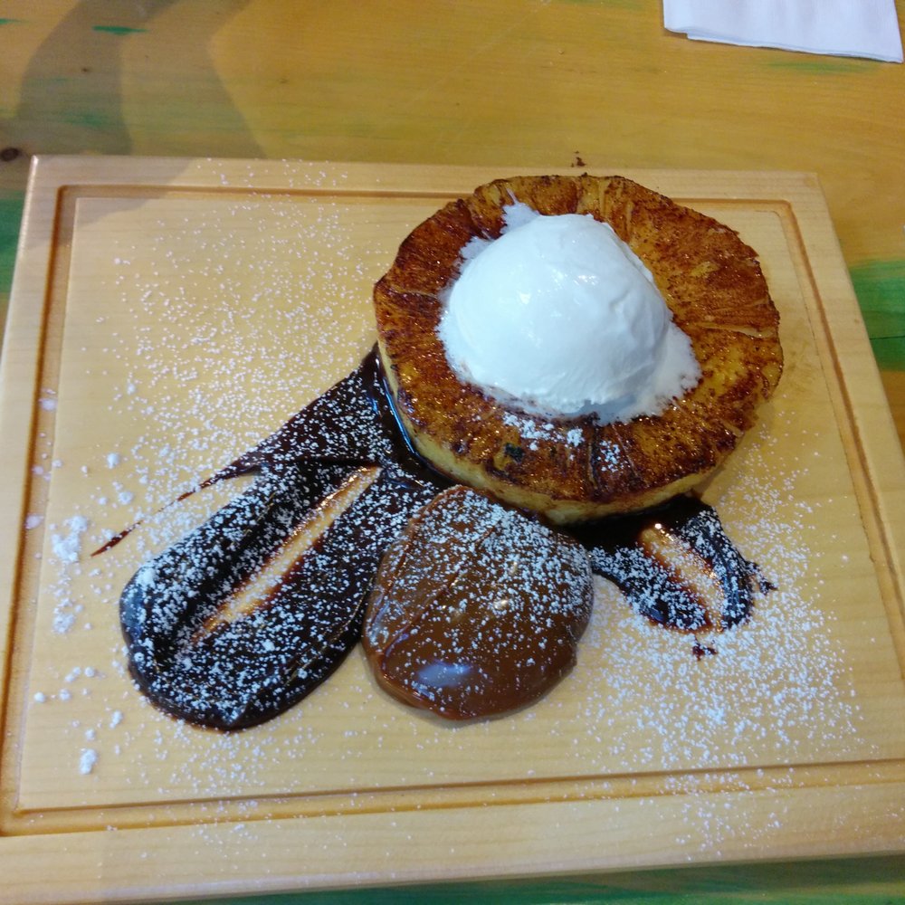 Yo Amo Tacos - Fried pineapple with Mexican vanilla ice cream - Mexican Near Me - Vaughan, Ontario Yo Amo Tacos - Fried pineapple with Mexican vanilla ice cream - Mexican Near Me - Vaughan, Ontario