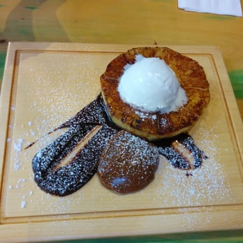 Yo Amo Tacos - Fried pineapple with Mexican vanilla ice cream - Mexican Near Me - Vaughan, Ontario
