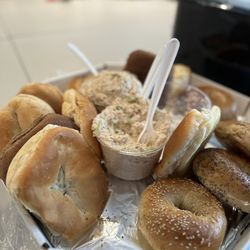 Once Upon A Bagel - Tuna and Assorted Bagels