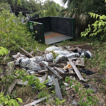 GreenWise Disposal - Illegal Dumping Clean up - Lehigh Acres, Florida - Dumpster Rental Near Me