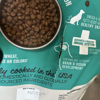 Sam's Club - Gash in dog food bag? And the delivery driver left it on my porch like this? - Wholesale Stores Near Me - Ontario, California