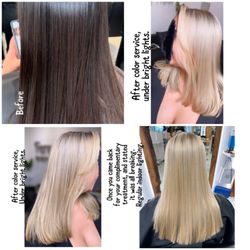 Fernanda's Beauty Salon - "Livya" a.k.a. reviewer Nicole's before and after.