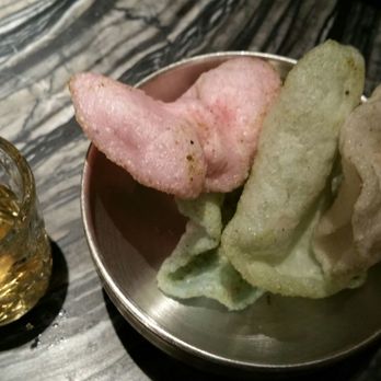 Cold Drinks Bar - Drink and Shrimp Chips - Cocktail Bars Near Me - San Francisco, California Cold Drinks Bar - Drink and Shrimp Chips - Cocktail Bars Near Me - San Francisco, California