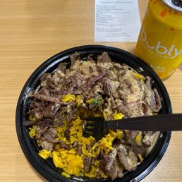 Beef shawarma bowl