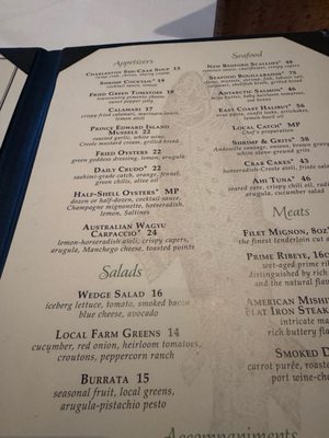 Menu photo 8 High Cotton Charleston, SC Menu photo 8 High Cotton Charleston, SC