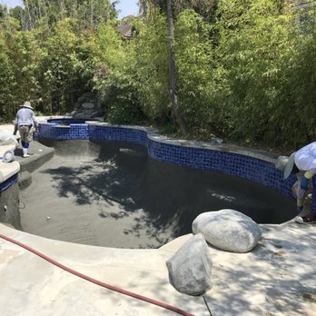 Pool Effects - Brown coat installed. - Pool & Hot Tub Service Near Me - Anaheim, California Pool Effects - Brown coat installed. - Pool & Hot Tub Service Near Me - Anaheim, California