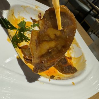 Cross Bridge Noodle - Such thin slices of Spicy Beef Shank! - Noodles Near Me - Minneapolis, Minnesota