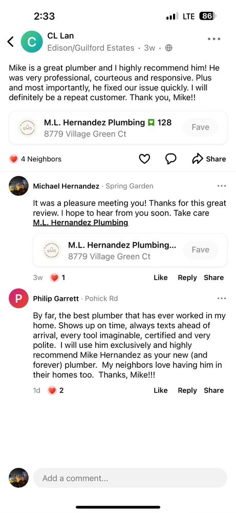 Slide of TMC Plumbing