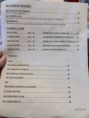 Menu photo 3 Bryson City Brewing Bryson City, NC Menu photo 3 Bryson City Brewing Bryson City, NC