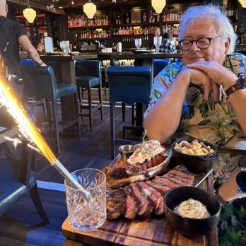 Freddy’s Chophouse - Some celebratory fireworks for our anniversary - American Near Me - San Diego, California