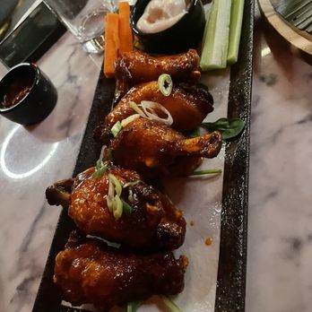 Jungly - Chicken Wings 6 PCS (Szechuan flavored was amazing) - Lounges Near Me - Long Island City, New York Jungly - Chicken Wings 6 PCS (Szechuan flavored was amazing) - Lounges Near Me - Long Island City, New York