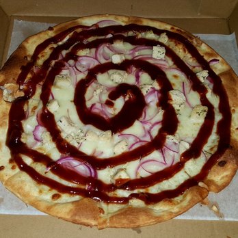 NY Crust Pizza - BBQ Chicken Medium 12" Pizza $13.99 (10/10/20). @NYCrustPizza #EastHollywood #Pizza #FoodPorn - Salad Near Me - Los Angeles, California