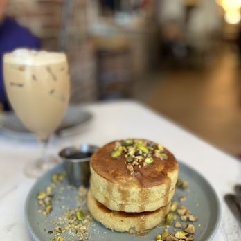 Café On St. Armands - Baklava pancakes - Desserts Near Me - Sarasota, Florida Café On St. Armands - Baklava pancakes - Desserts Near Me - Sarasota, Florida