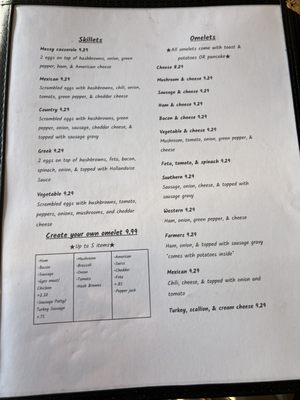 Menu photo 2 Kathy's Cafe Grosse Ile, MI