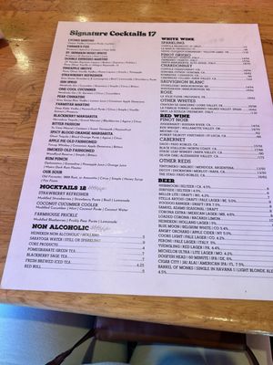 Menu photo 2 Gary Rack’s Farmhouse Kitchen Delray Beach, FL