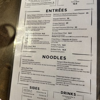 Simply Vietnamese - the menu of the restaurant - Vietnamese Near Me - Tenafly, New Jersey