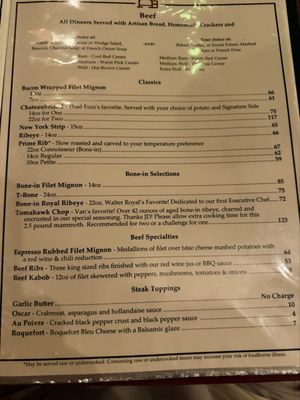 Menu photo 2 The Angus Barn Raleigh, NC Menu photo 2 The Angus Barn Raleigh, NC