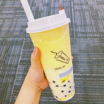 Fortune Tea - Mango Sago with Grapefruit Smoothie - Bubble Tea Near Me - Honolulu, Hawaii Fortune Tea - Mango Sago with Grapefruit Smoothie - Bubble Tea Near Me - Honolulu, Hawaii