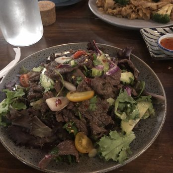Kin Long Beach - Spicy Beef and Cucumber salad - Thai Near Me - Long Beach, California