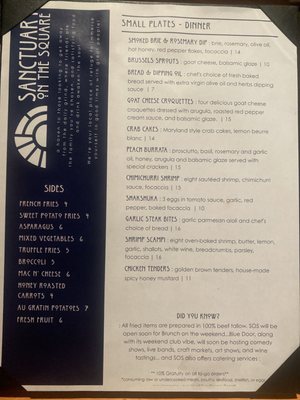Menu photo 3 Sanctuary on the Square Gainesville, GA