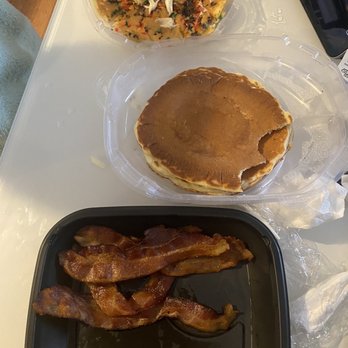 IHOP - Confetti and regular pancakes with bacon - Breakfast & Brunch Near Me - Bowie, Maryland IHOP - Confetti and regular pancakes with bacon - Breakfast & Brunch Near Me - Bowie, Maryland
