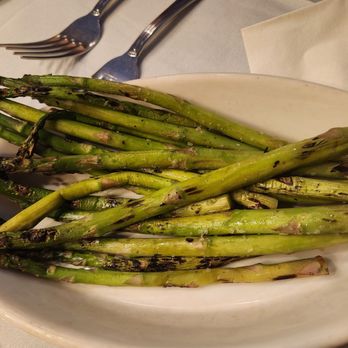 Maggiano's Little Italy - side of grilled asparagus - Italian Near Me - Boston, Massachusetts