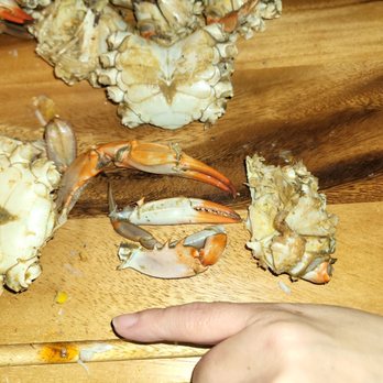 The Crab Traphouse - 8 blue crab clusters.  One corn order. - Seafood Near Me - Morrow, Georgia