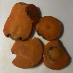 Tacos Del Gordo - Poorly processed carrots....