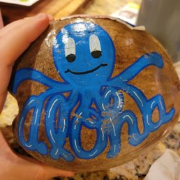 Painted Coconut from Jill's Hot Stuff Kona, HI