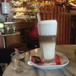 Cafe Espeesso - I've never been served water with a latte!