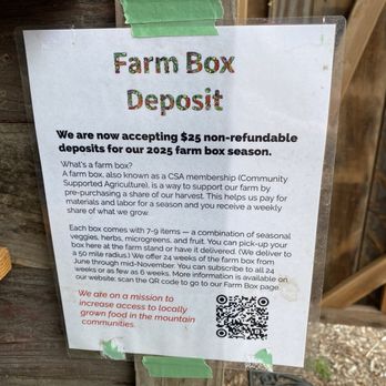 The Farm at Worman Mill - Considering a farm box? - Farmers Market Near Me - Ahwahnee, California