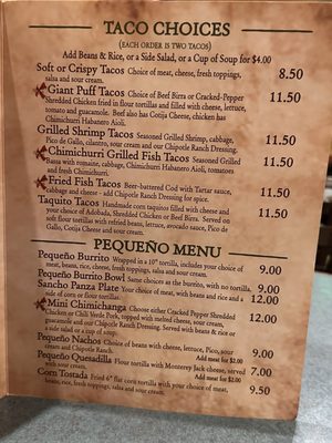 Menu photo 6 Don Quixote's Mexican Grill Sacramento, CA Menu photo 6 Don Quixote's Mexican Grill Sacramento, CA