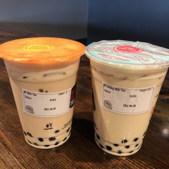 Kung Fu Tea - OOLONG MILK TEA and the regular milk tea - Bubble Tea Near Me - Austin, Texas Kung Fu Tea - OOLONG MILK TEA and the regular milk tea - Bubble Tea Near Me - Austin, Texas