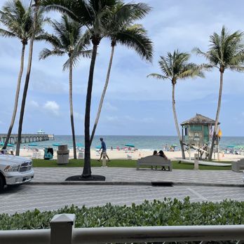 Wyndham Deerfield Beach Resort - View from patio restaurant - Hotels Near Me - Deerfield Beach, Florida