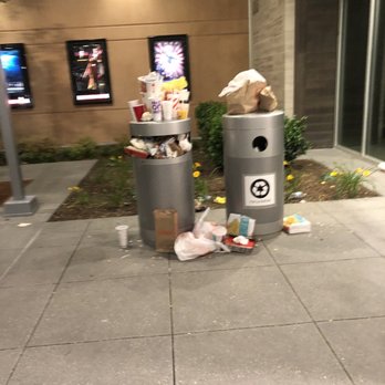 AMC Metropark Square 10 - Over flowing trash near entrance - Cinema Near Me - Shenandoah, Texas AMC Metropark Square 10 - Over flowing trash near entrance - Cinema Near Me - Shenandoah, Texas