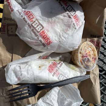 Bagel Boss - Onion bagel pickles, potato salad - Bagels Near Me - Burbank, California Bagel Boss - Onion bagel pickles, potato salad - Bagels Near Me - Burbank, California