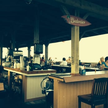 Finns Beachside Pub - Bar on second floor - New American Near Me - Flagler Beach, Florida