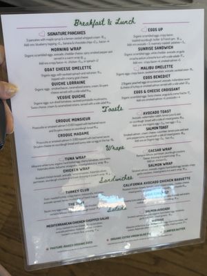 Menu photo 1 Le Cafe De La Plage Malibu, CA Menu photo 1 Le Cafe De La Plage Malibu, CA