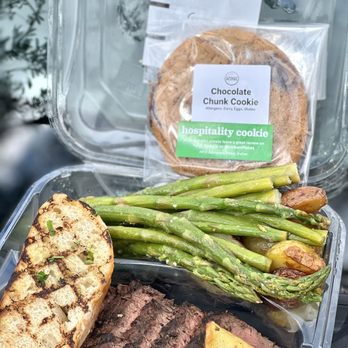 Urban Plates - Grilled Grass Fed Steak Plate - New American Near Me - Irvine, California Urban Plates - Grilled Grass Fed Steak Plate - New American Near Me - Irvine, California