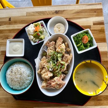 Sugar Pine - Chicken karaage bento set - Japanese Near Me - Austin, Texas