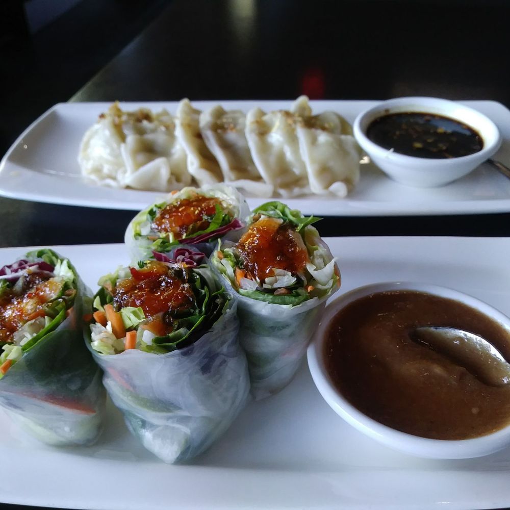 Chandara Thai - Spring rolls, you get 6 but I had already eaten 2 before I remembered to snap a pic! - Thai Near Me - Grass Valley, California