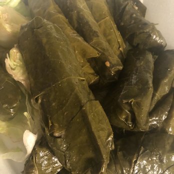 Al-Ameer - The BEST Vegetarian Grape Leaves Plate you'll get other than your Grandma's! (And these might be better. Shhh... don't tell Grandma) - Middle Eastern Near Me - Dearborn, Michigan