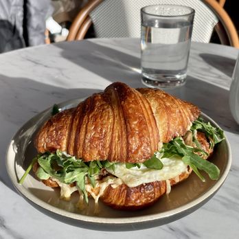 La Fillette Bakery - Build your own Breakfast Sandwich (duck confit, arugula, Gruyère and egg over medium). - Bakeries Near Me - Denver, Colorado La Fillette Bakery - Build your own Breakfast Sandwich (duck confit, arugula, Gruyère and egg over medium). - Bakeries Near Me - Denver, Colorado
