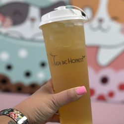 Tea Be Honest - Galaxy tea with lychee jelly