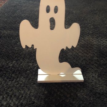 Dollar Tree - Wooden ghost to paint- $1.00 - Discount Store Near Me - Gilbert, Pennsylvania
