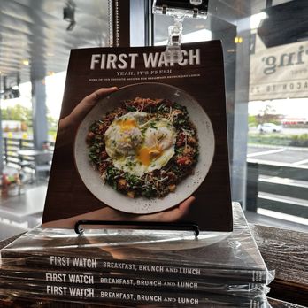 First Watch - Cook book! - Breakfast & Brunch Near Me - Brick, New Jersey